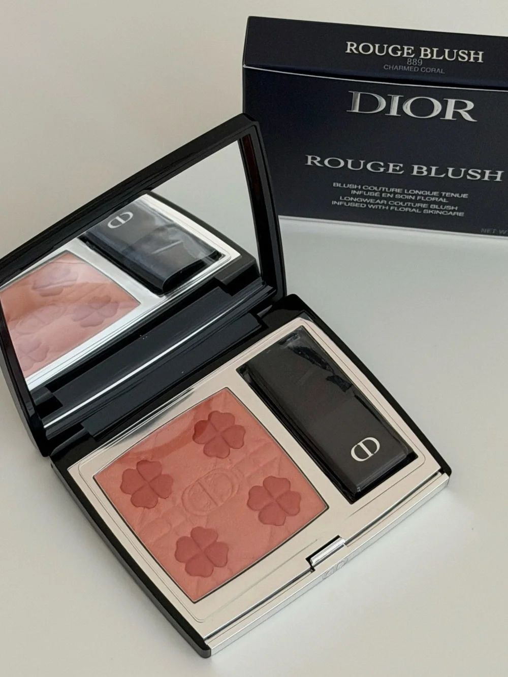 NWT Dior Rouge Blush - Charmined Coral Shimmer